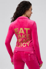 Eat Cake Wear Juicy Mockneck Jacket