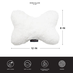 Pet Throw Blanket & Bone Pillow 2-Piece Set