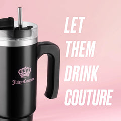 Glam Logo Stainless Steel Water Bottle