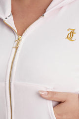 Plus-Size Thirty Flirty and Juicy Velour Hoodie