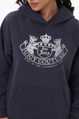 Oversized Fleece Scottie Dog Hoodie