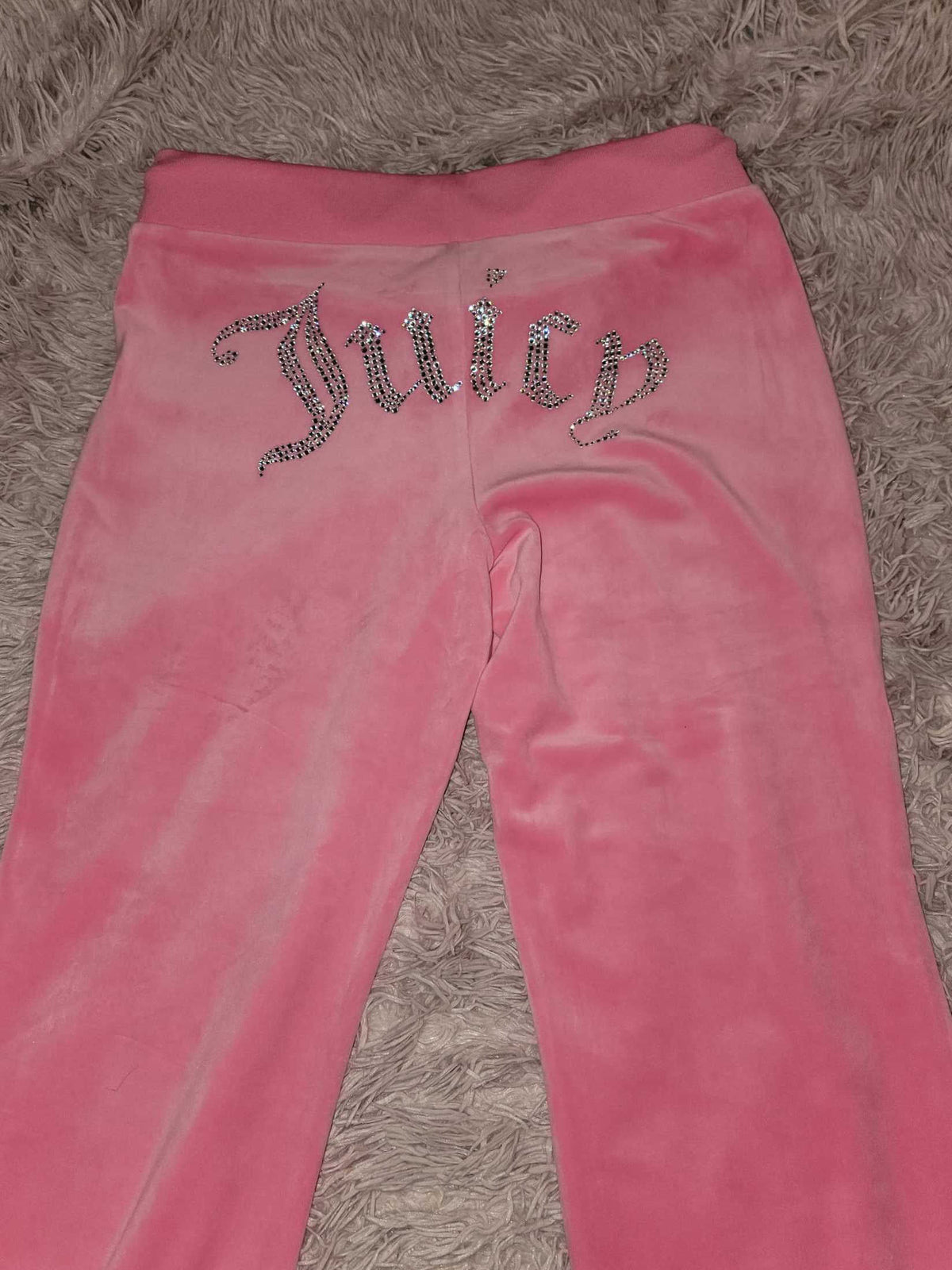 OG Big Bling Velour Track Pants—REJUICED