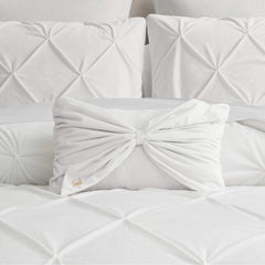 Velvet Bow Decorative Pillow
