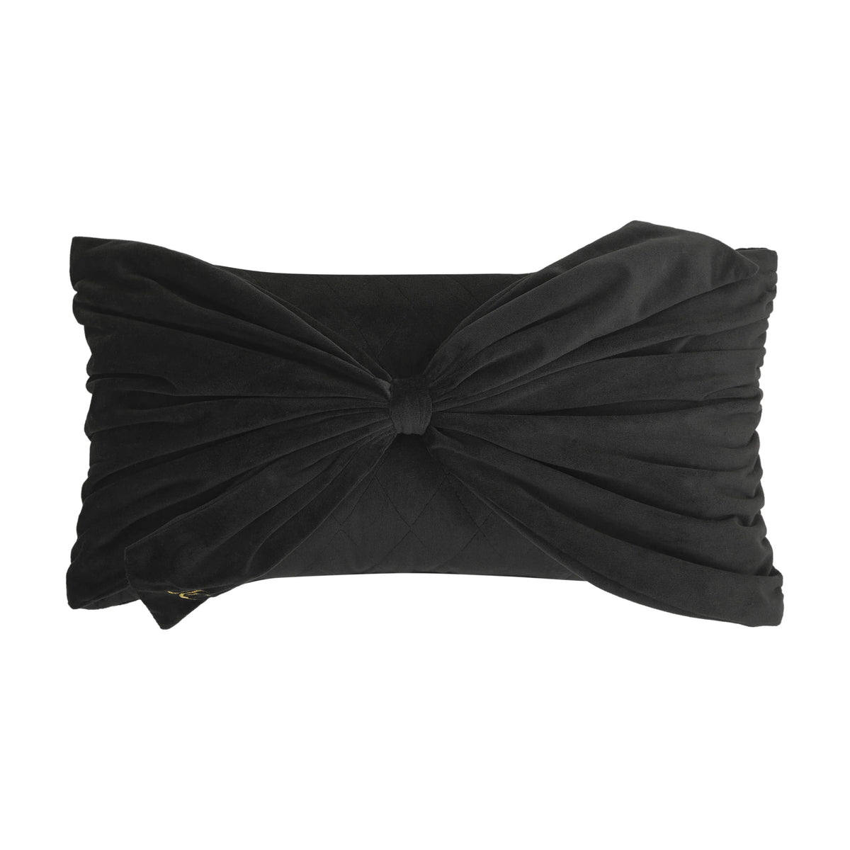 Velvet Bow Decorative Pillow