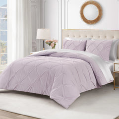 Kiss Pleat Micromink Comforter Set