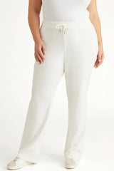 Plus-Size OG Big Bling Velour Track Pants