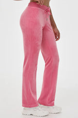 Mixed Crystals Velour Track Pants