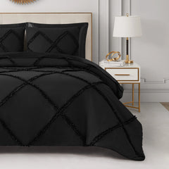 Diamond Ruffle Comforter Set
