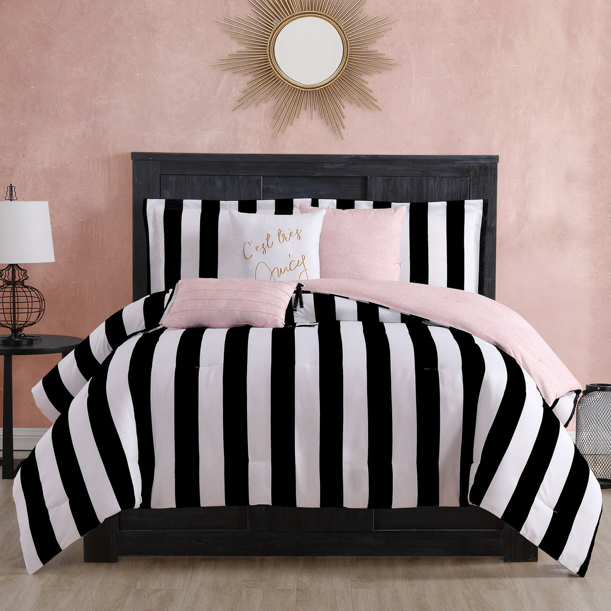 Cabana Striped Reversible Comforter Set