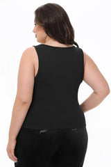 Plus-Size Big Bling Couture Tank Top