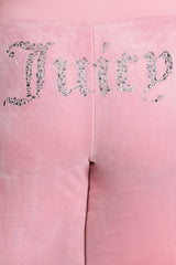 Plus-Size Angel Couture Big Bing Velour Track Pants