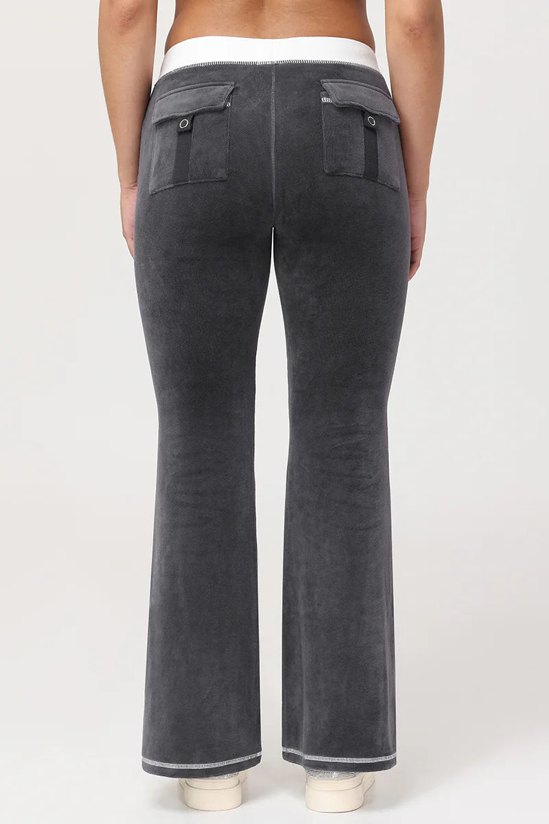 Sweetheart Cotton Velour Track Pants
