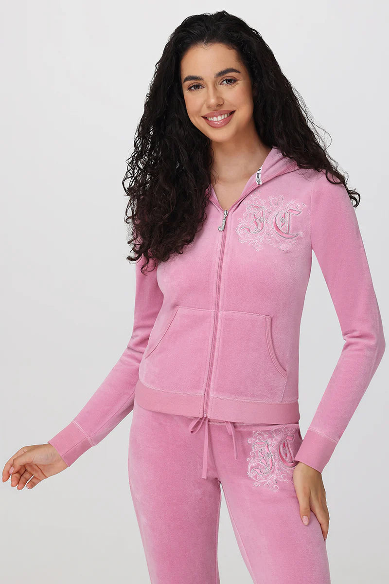 Monogram Heritage Cotton Velour Hoodie