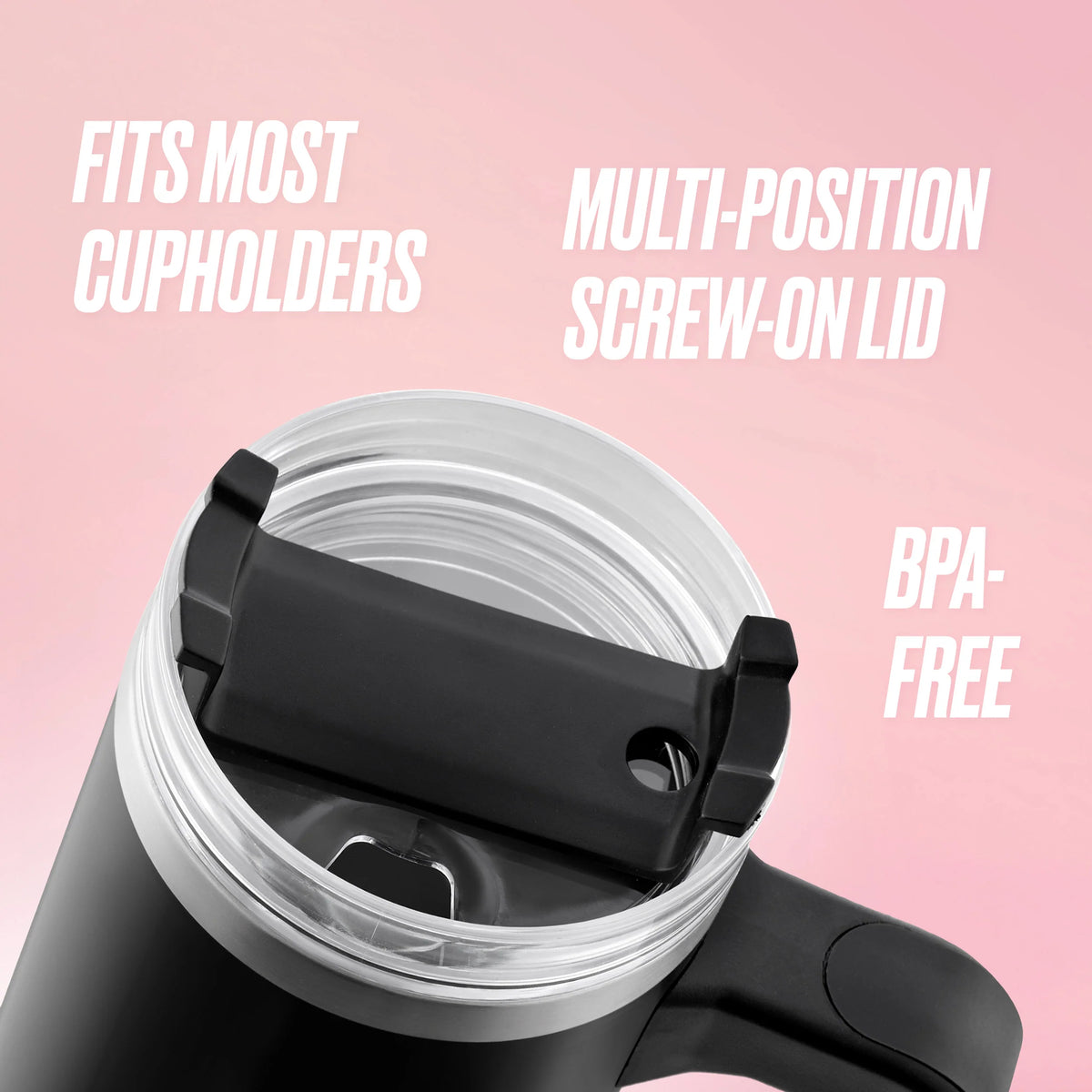 Glam Logo Stainless Steel Water Bottle