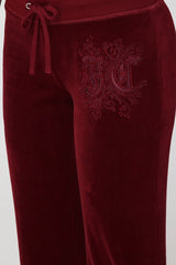 Monogram Heritage Cotton Velour Track Pants