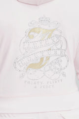 Plus-Size Thirty Flirty and Juicy Velour Hoodie