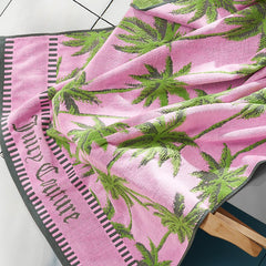 Palm Trees Cotton Beach Towel