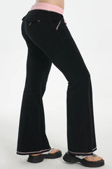 Sweetheart Cotton Velour Track Pants