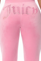 Ombre Big Bling Velour Track Pants