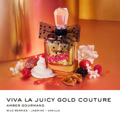 Viva La Juicy Gold Couture Eau de Parfum Spray, 3.4 oz