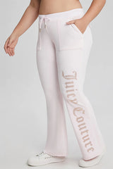 Plus-Size 30th Birthday Big Bling Snap Pocket Velour Pants