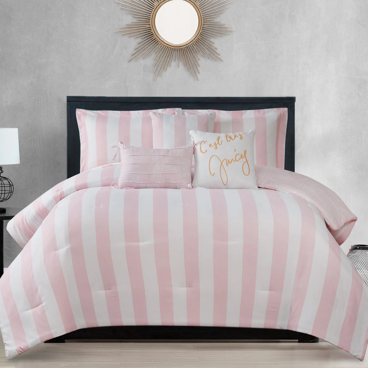 Cabana Striped Reversible Comforter Set
