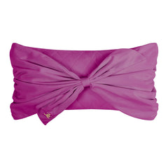 Velvet Bow Decorative Pillow