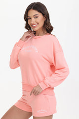 French Terry Embroidered Crewneck