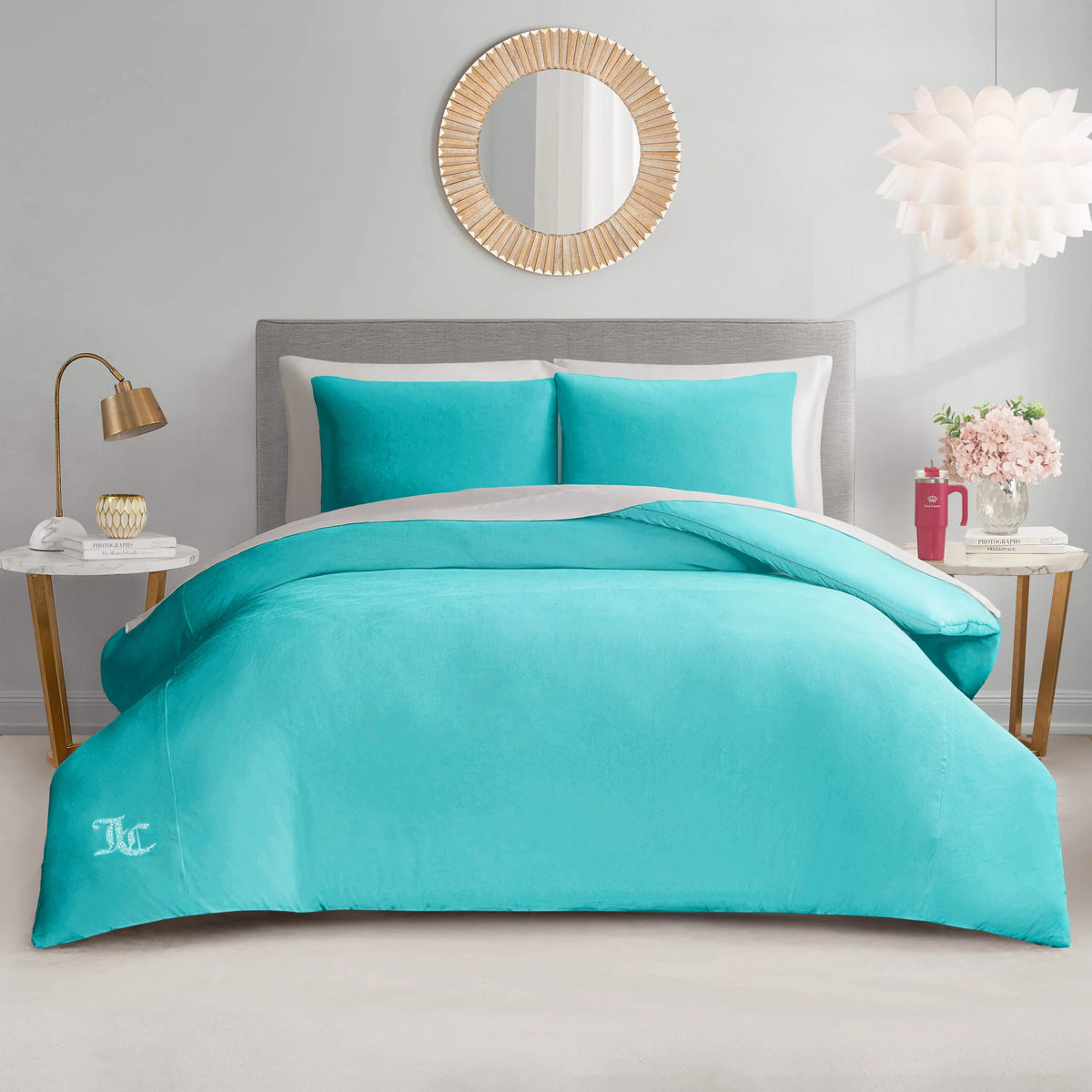 Velour Comforter Set