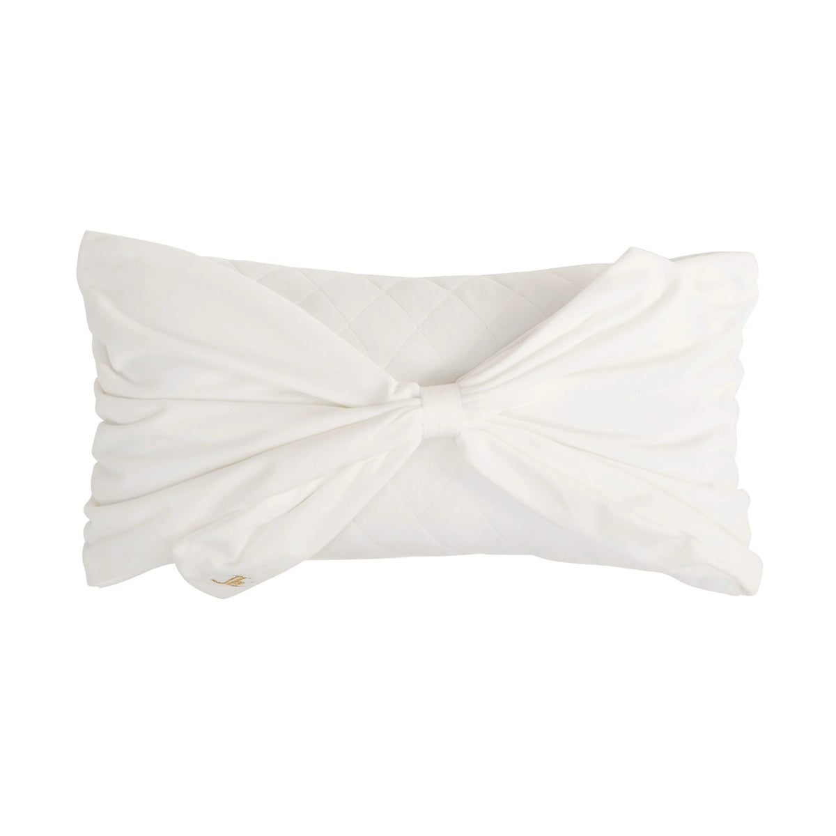Velvet Bow Decorative Pillow