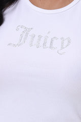 Small Bling High Neck Crop Tank