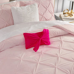 Velvet Bow Decorative Pillow