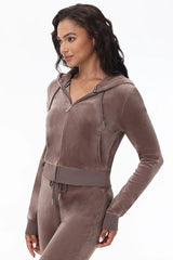 OG Big Bling Velour Hoodie