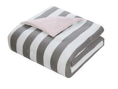Cabana Striped Reversible Comforter Set