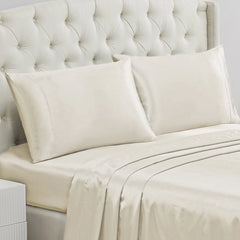 Solid Satin Pillow Case Set