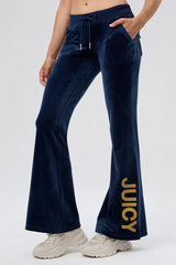 30th Birthday Snap Pocket Velour Pants