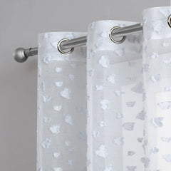 Ethel Embellished Sheer Curtains