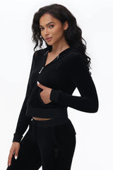 Heritage Cotton Velour Hoodie