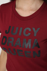 Juicy Drama Queen Baby Tee
