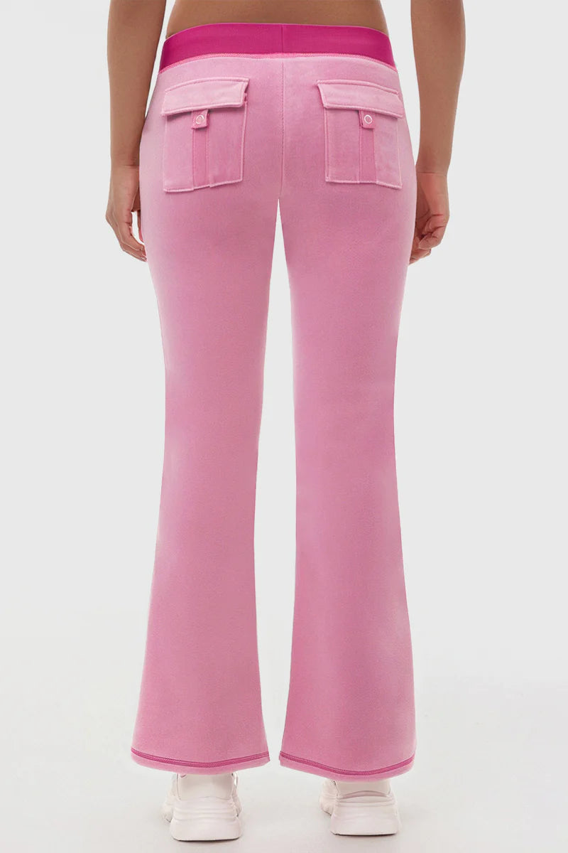Sweetheart Cotton Velour Track Pants