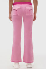 Sweetheart Cotton Velour Track Pants